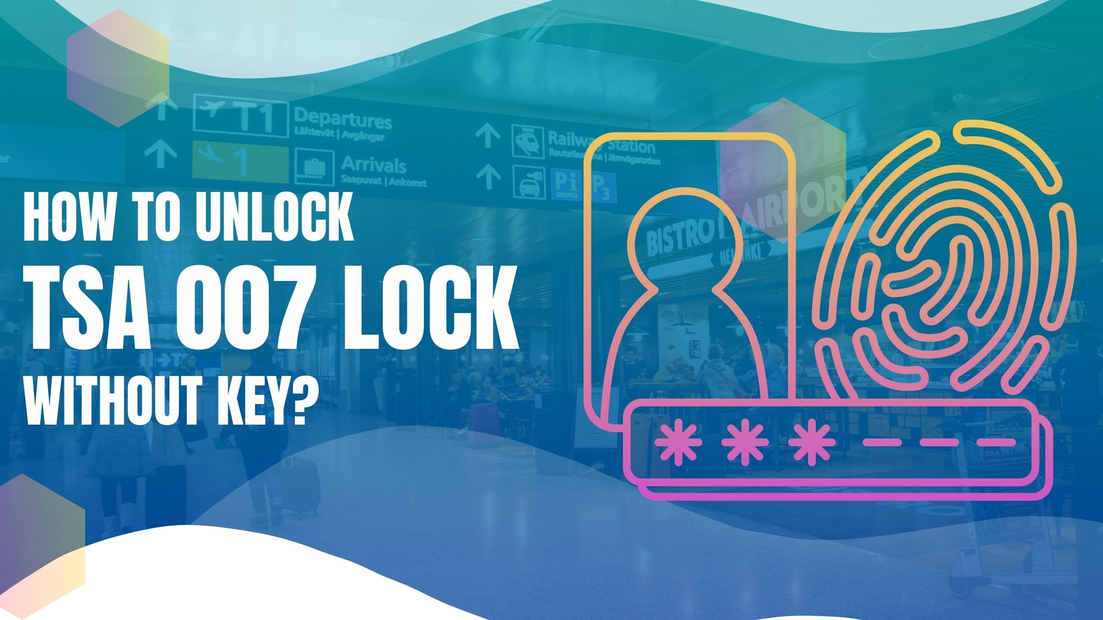 How To Unlock Tsa 007 Lock Without Key