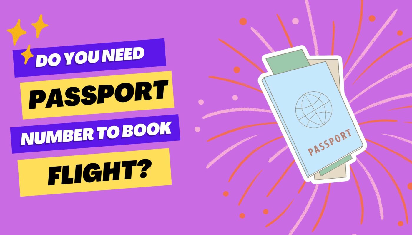Do You Need Passport Number To Book Flight