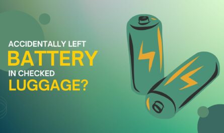 Accidentally Left Battery In Checked Luggage Here's What You Can Do