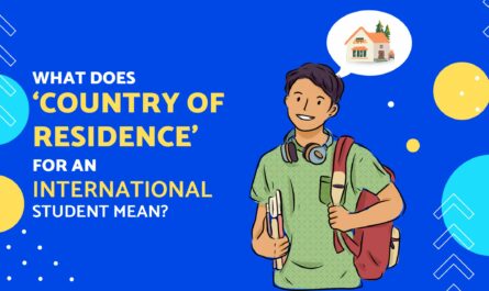 What Does 'Country Of Residence' For An International Student (F1) Mean